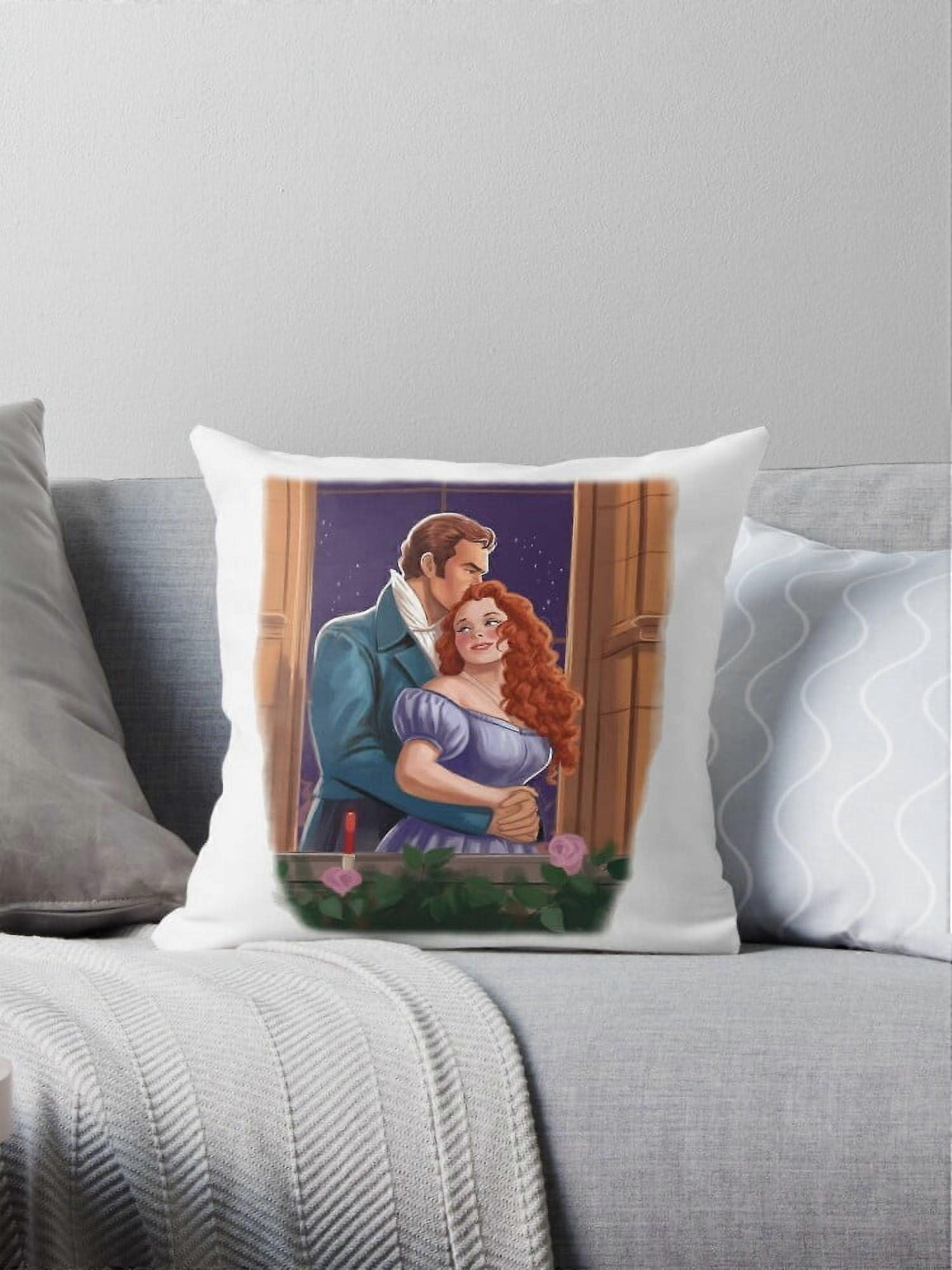 Obliečky na vankúše bridgerton polin, obliečky na vankúše, obliečky na pohovku 16x16 palcov