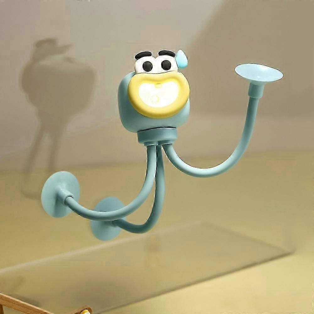 شكل قابل للتغيير ضوء ليلي رياضي مضحك مع كوب شفط