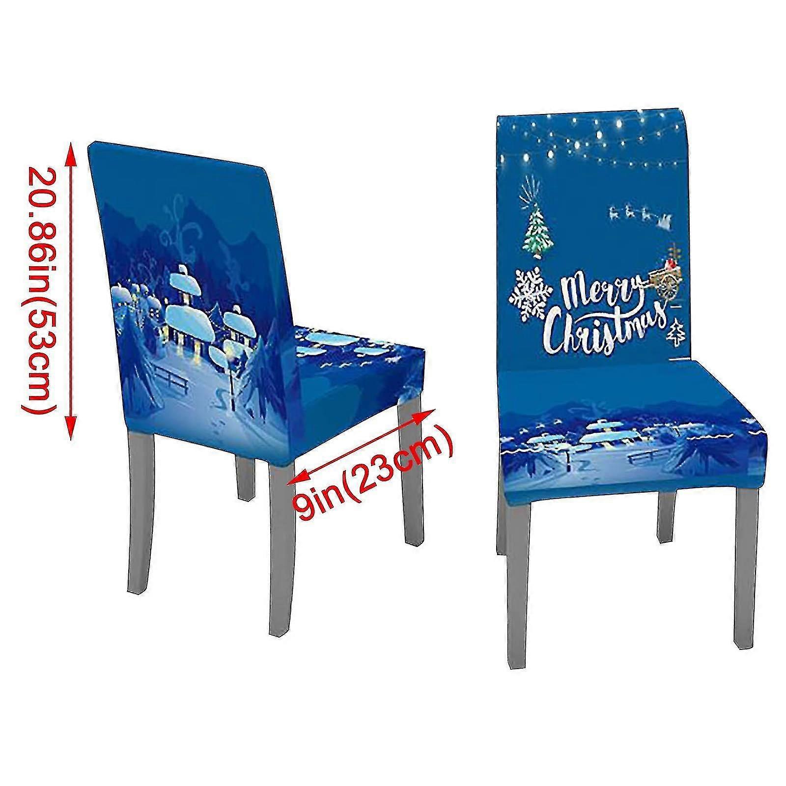 Julstolsöverdrag Digitaltryck Julbordsdekoration