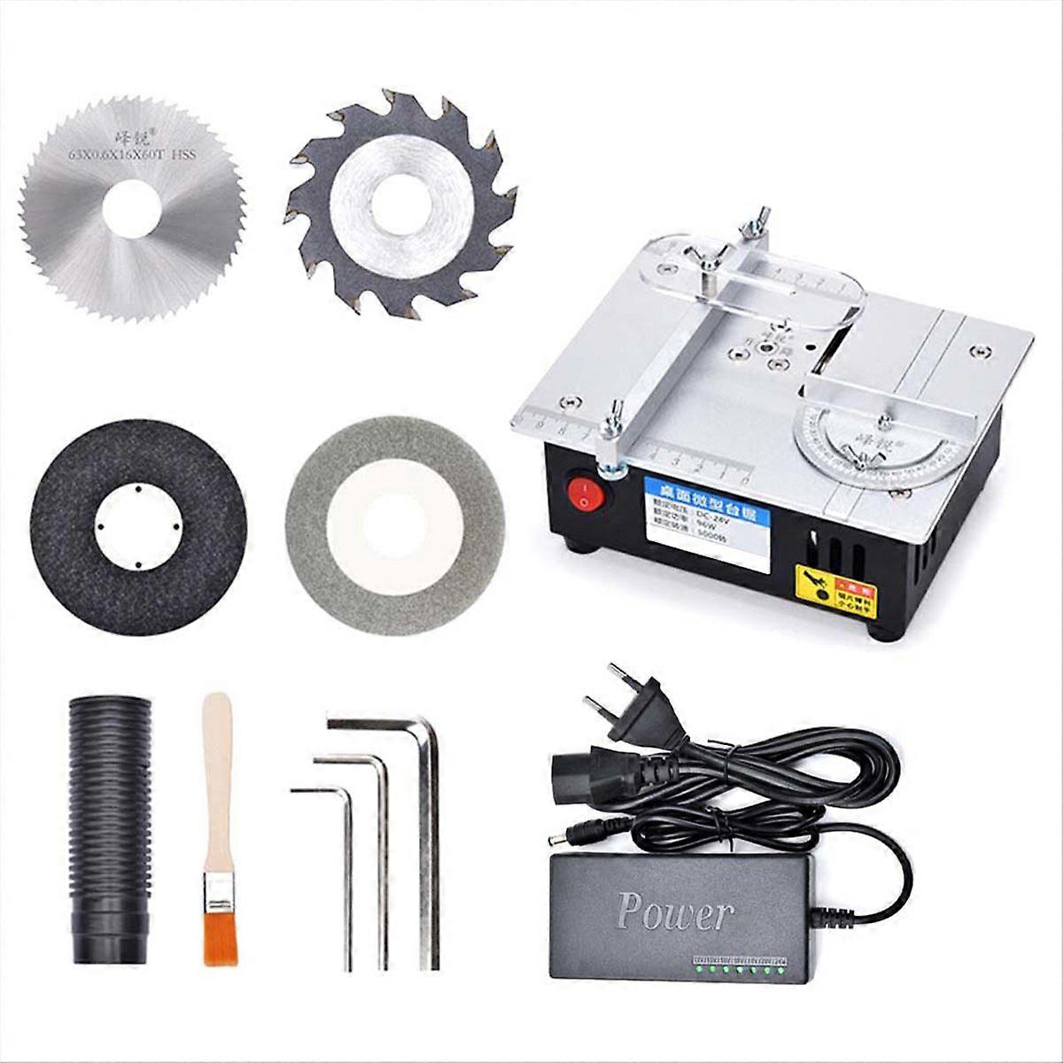 Electric Bench Saw DIY Model Crafts Cutting Tool EU Plug