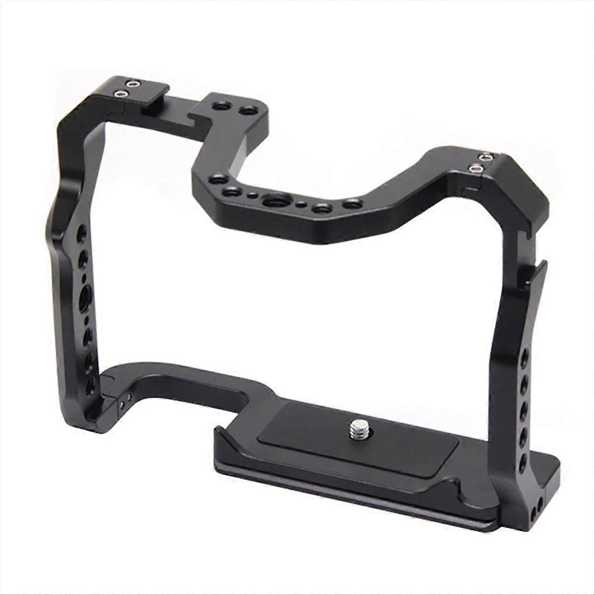  Aluminum Alloy Camera Cage Rig with Cold Shoe 1/4 3/8 Thread