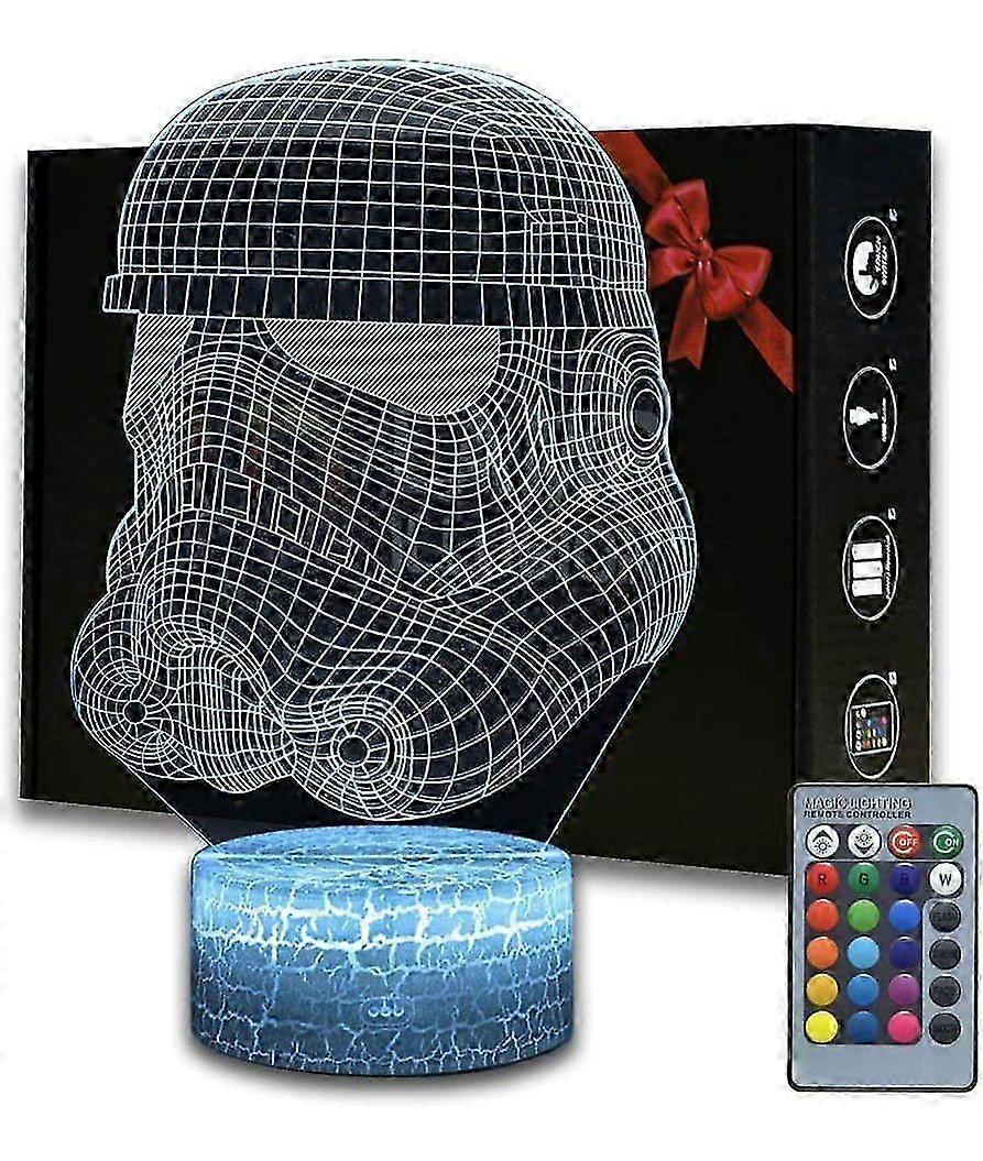 2025 3d Illusion Star-Wars Fans Decor Night Light