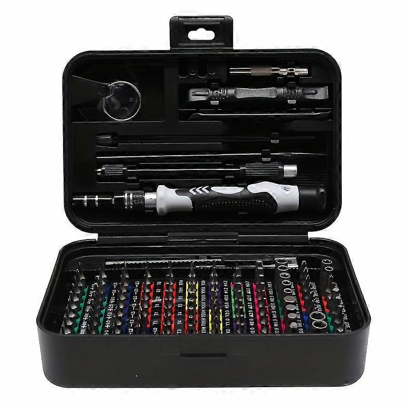 132-in-1 Magnetic Screwdriver Set - Torx/Hex Bits for Phone/Computer Repair & DIY