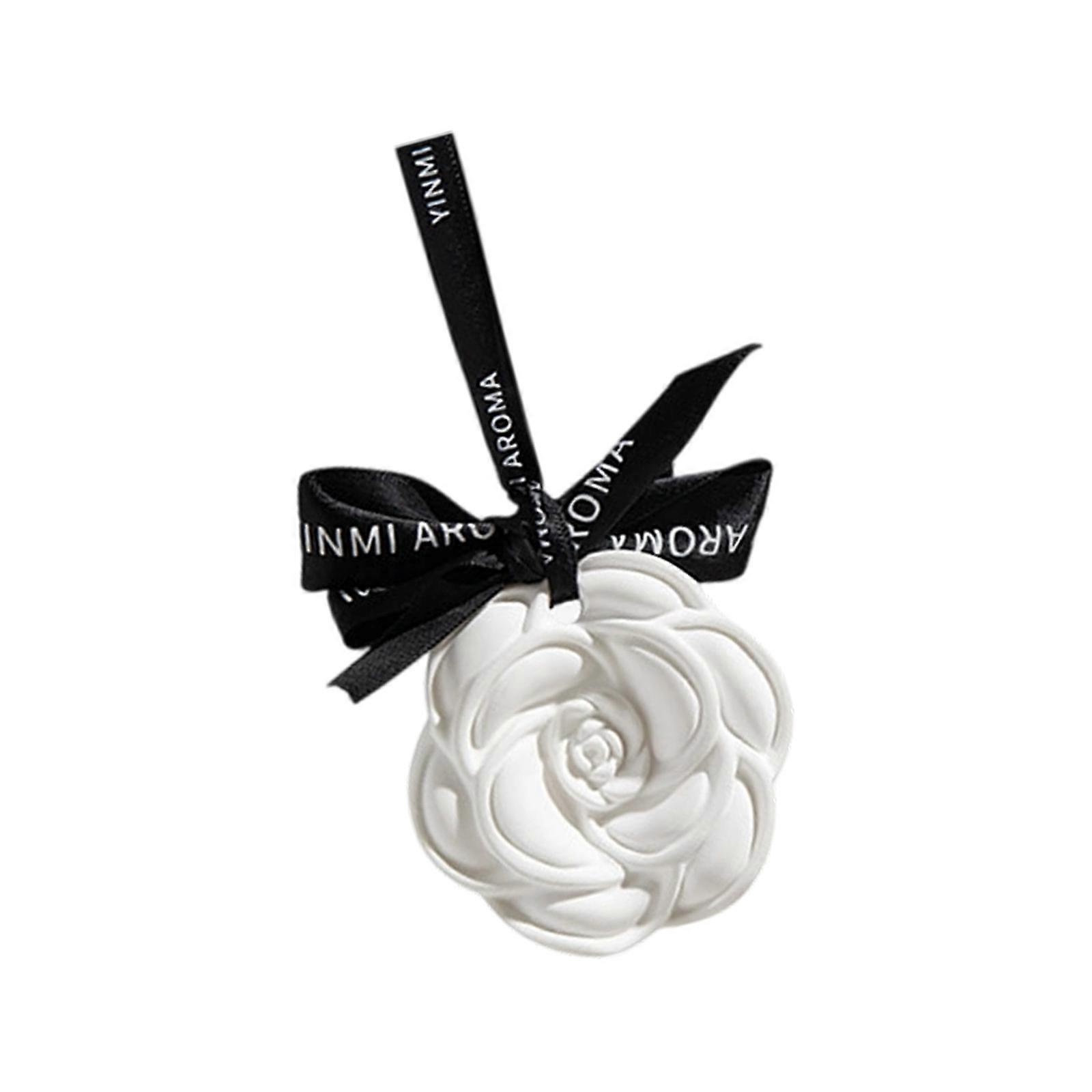 Vehicle Fragrances Wax Disc In Camellia Shape Suitable For Cabinets Cars And Small Spaces Closets Rooms Odor Elimination Multicolor