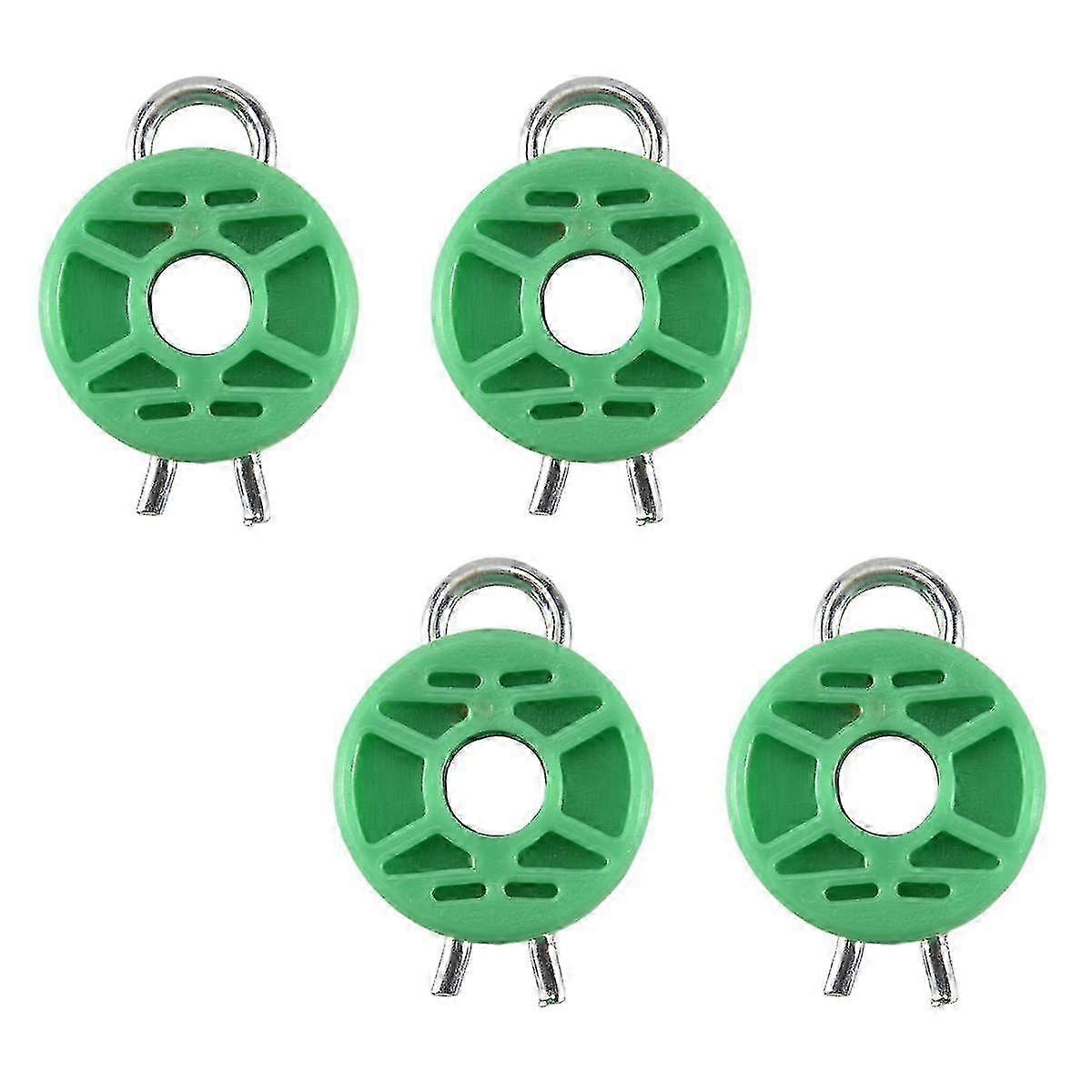 Front Power Window Regulator Guide Roller 4-Piece Set for Saab 9-5 9-3 900