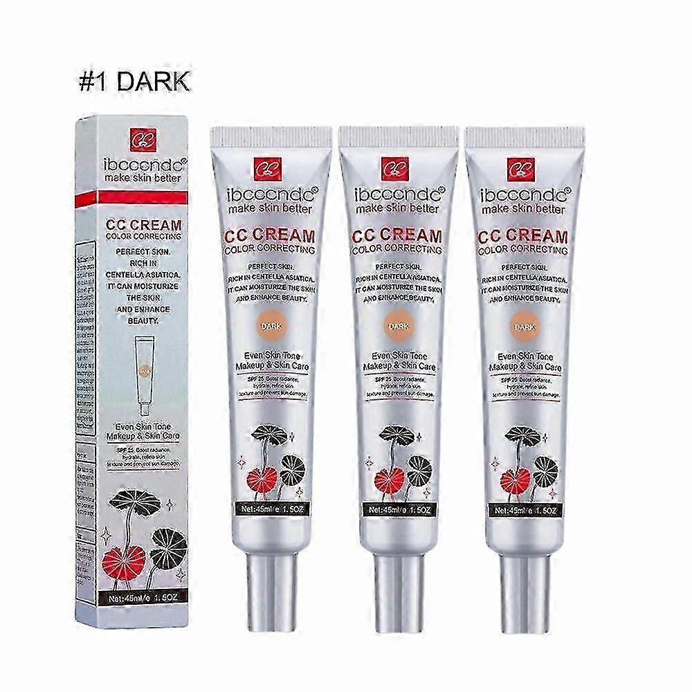 3x Cc Cream With Centella Asiatica Color Correcting Cc Cream Lightweight Skin