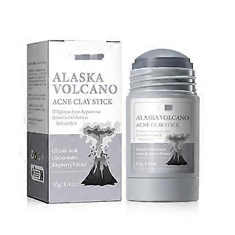 40g Volcanic Mud Mask with Green Tea - Deep Cleansing, Hydrating, Oil Control, and Pore Minimizing - Applyable Mud Mask Stick