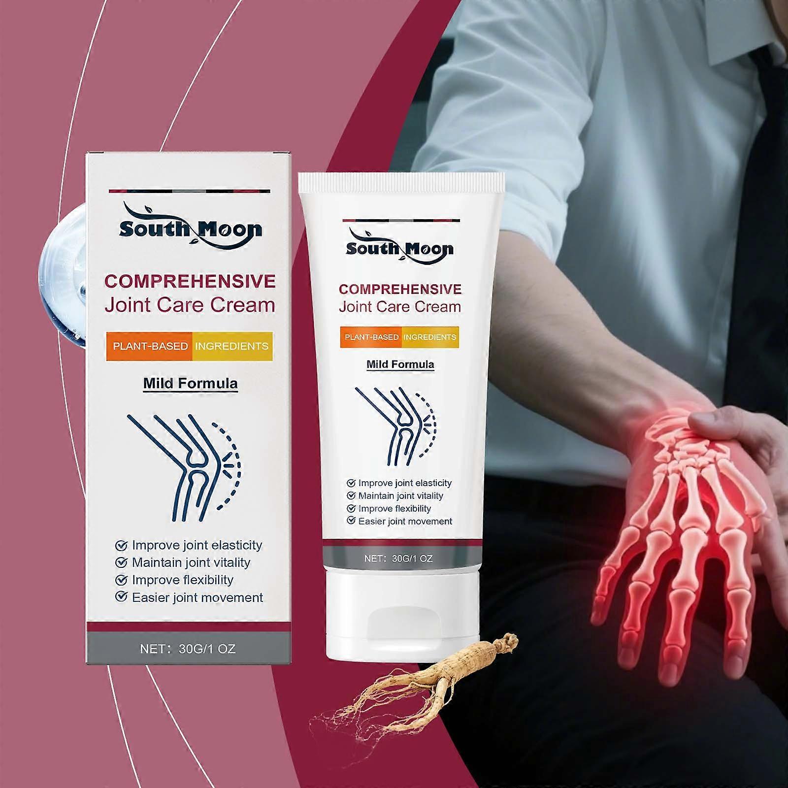 South Moon The Gentle Formula Of The Joint Care Cream Protects The Comfortable Skin On The Legs. It Is An External Joint Massage Cream