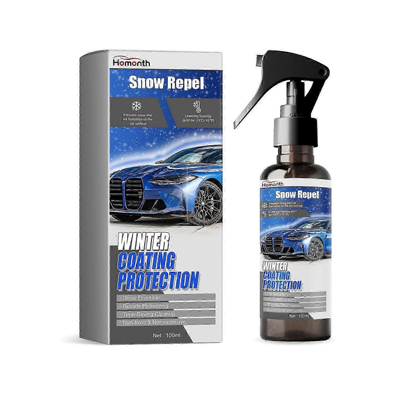 Winter Snow Melt Spray - Fast Deicing Agent for Car Windshields, 100ml