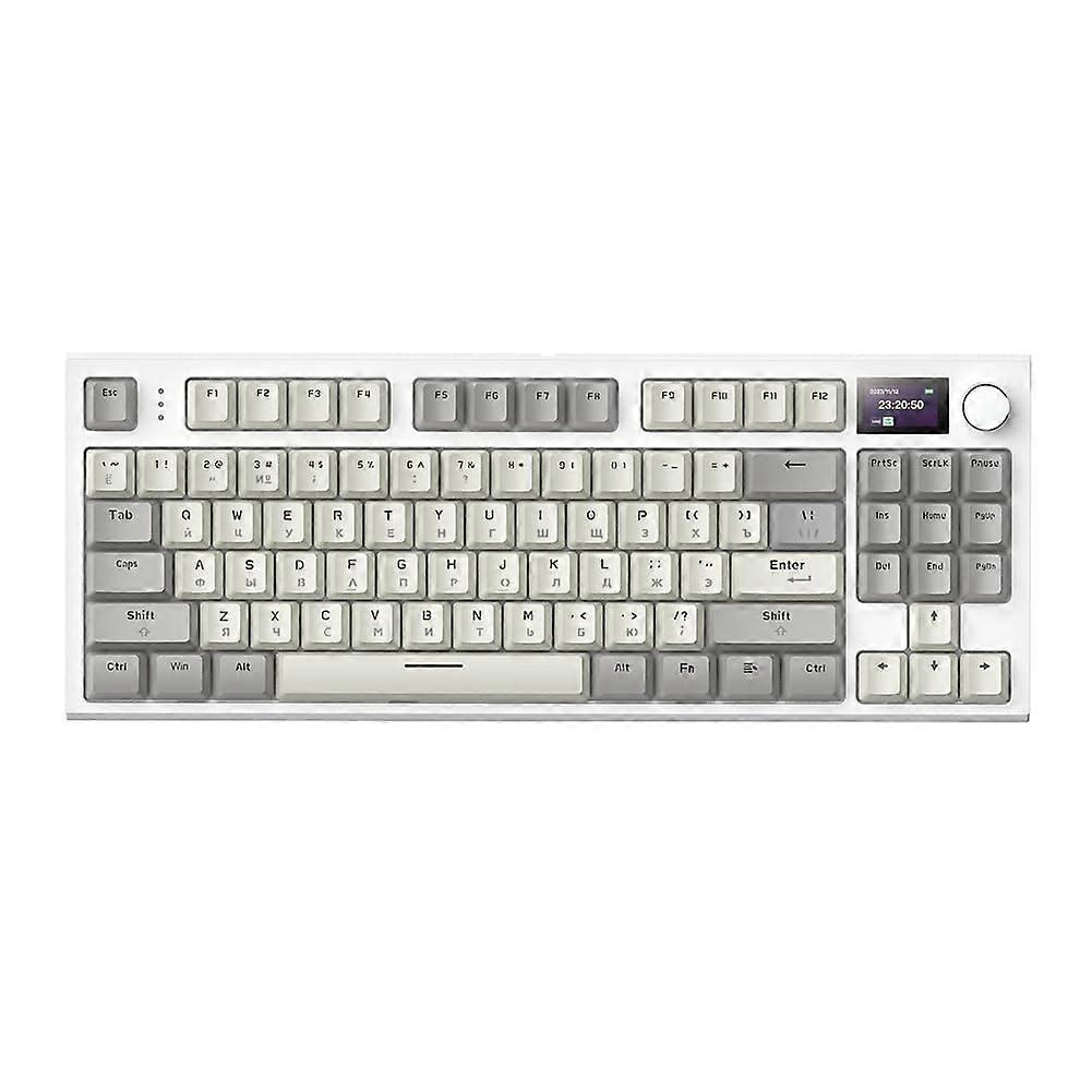 RGB HotSwappable Russian Mechanical Keyboard Bluetooth Wireless Russian Layout Keyboard