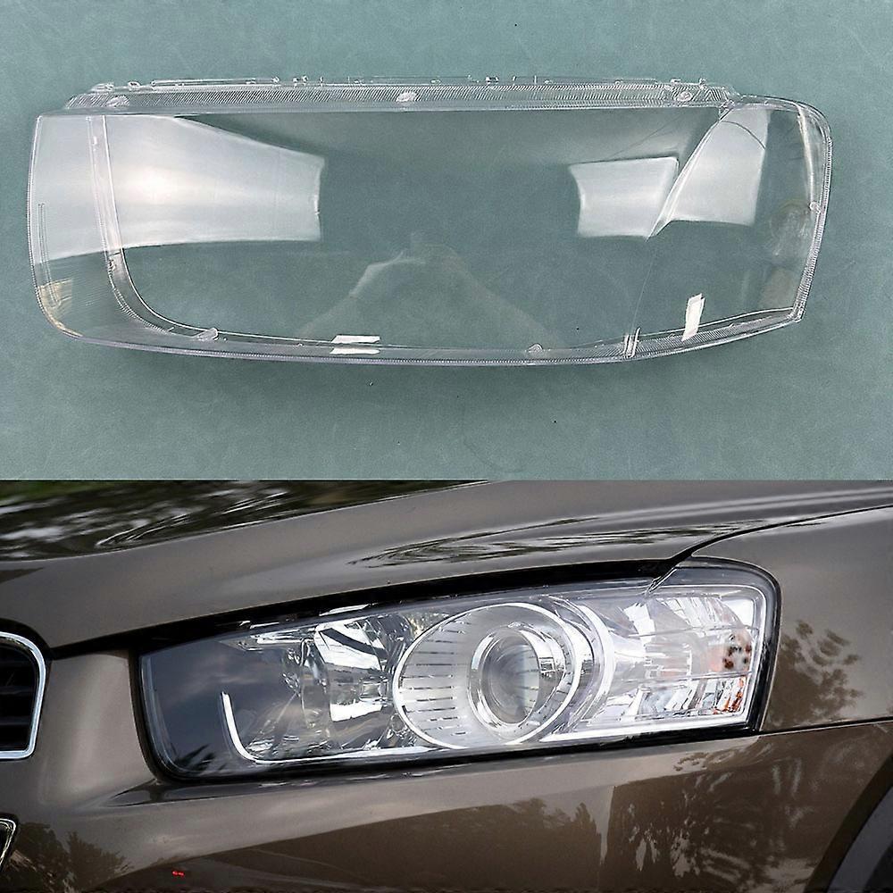 For Chevrolet Captiva 2011~2015 Headlamp Transparent Cover Lampcover Headlight Shell Lens Replace Original Lampshade Plexiglass