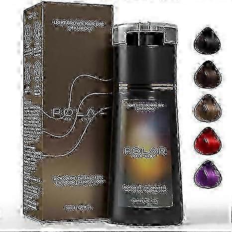 شامبو صبغ الشعر ، شامبو صبغ الشعر القطبي ، شامبو صبغ سريع التحضير للعناية بالشعر القطبي ، شامبو صبغ الشعر الطبيعي لغطاء الشعر الرمادي