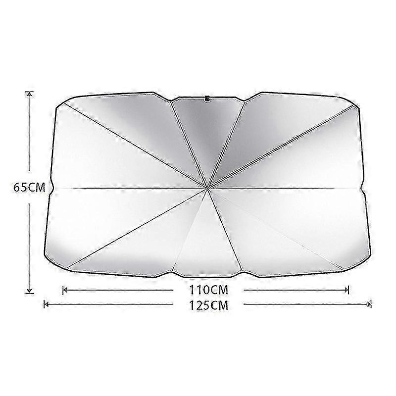 Foldable Car Windshield Sunshade Umbrella Auto Front Window Sun Shade Covers
