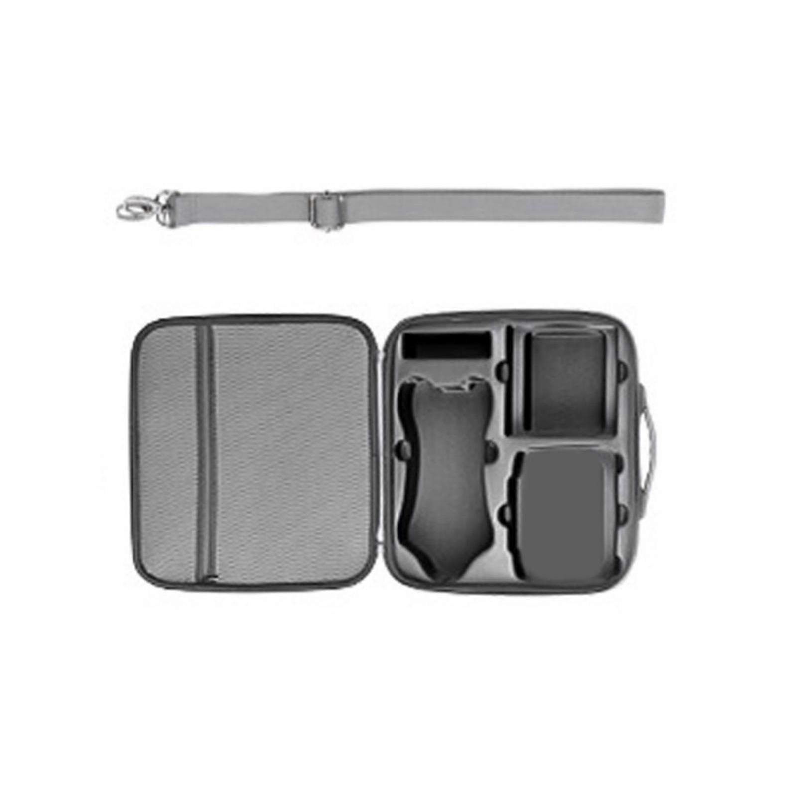Impact-Resistant Carrying Case for Drones Device Detachable Compartments Shock Proof Padding Design Carrying Bag Multicolor