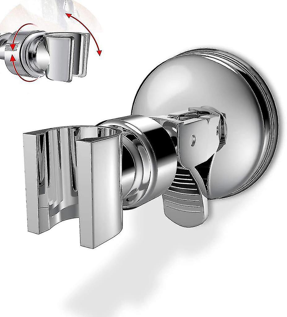 Shower Head Holder Suction   Adjustable, With 360  Rotatable