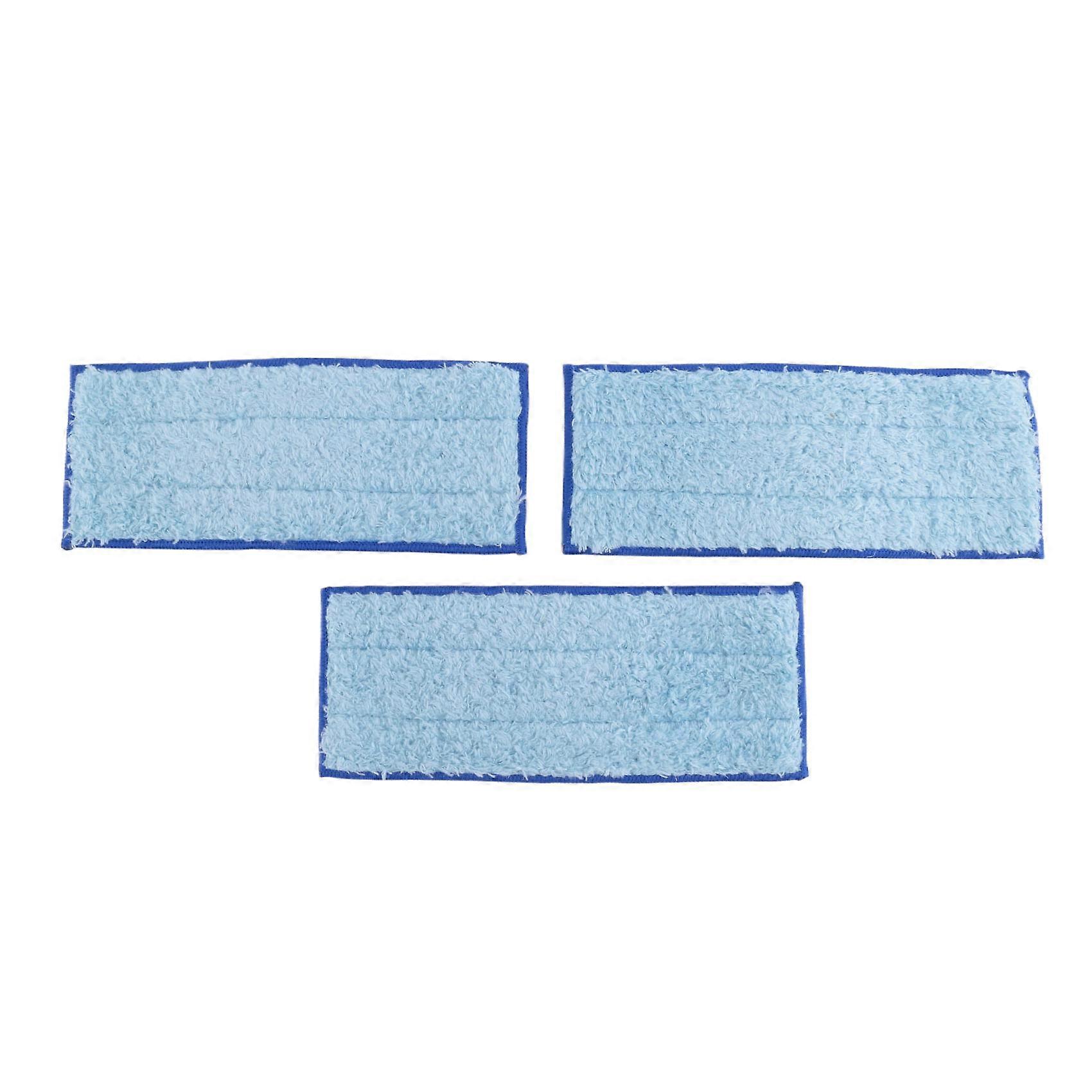 3 Pack Washable Mopping Pads ,for IRobot Braava Jet 240 241 ,Blue