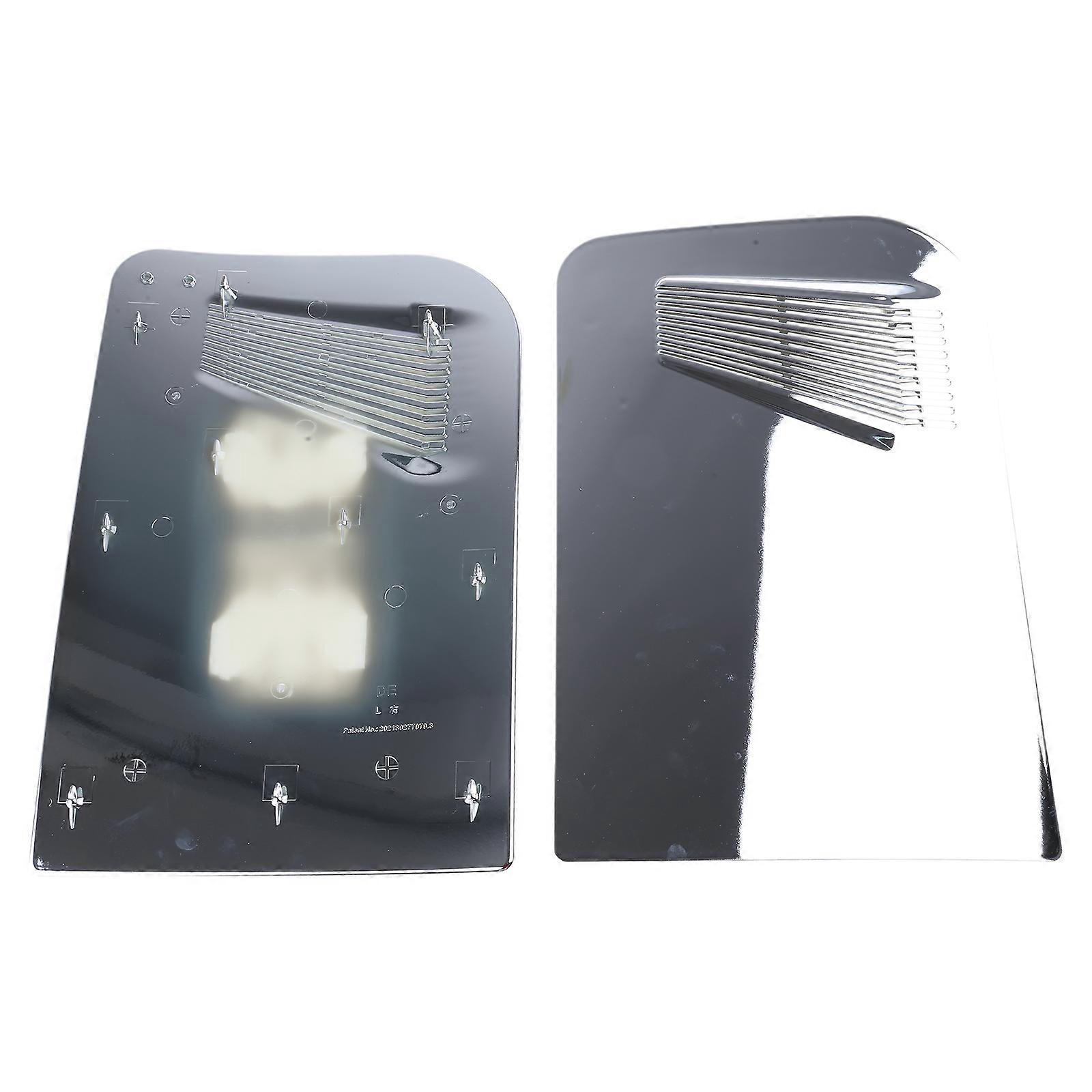 Electroplating Faceplate with Cooling Vents Cover Curveds Replacement Plates Shell Accessory Compatible for  Silver