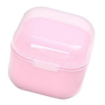 Stone Pattern Two Layer Unguis Equipment Sanitization Storage Container With Safety Lock For Beauty Salons  White