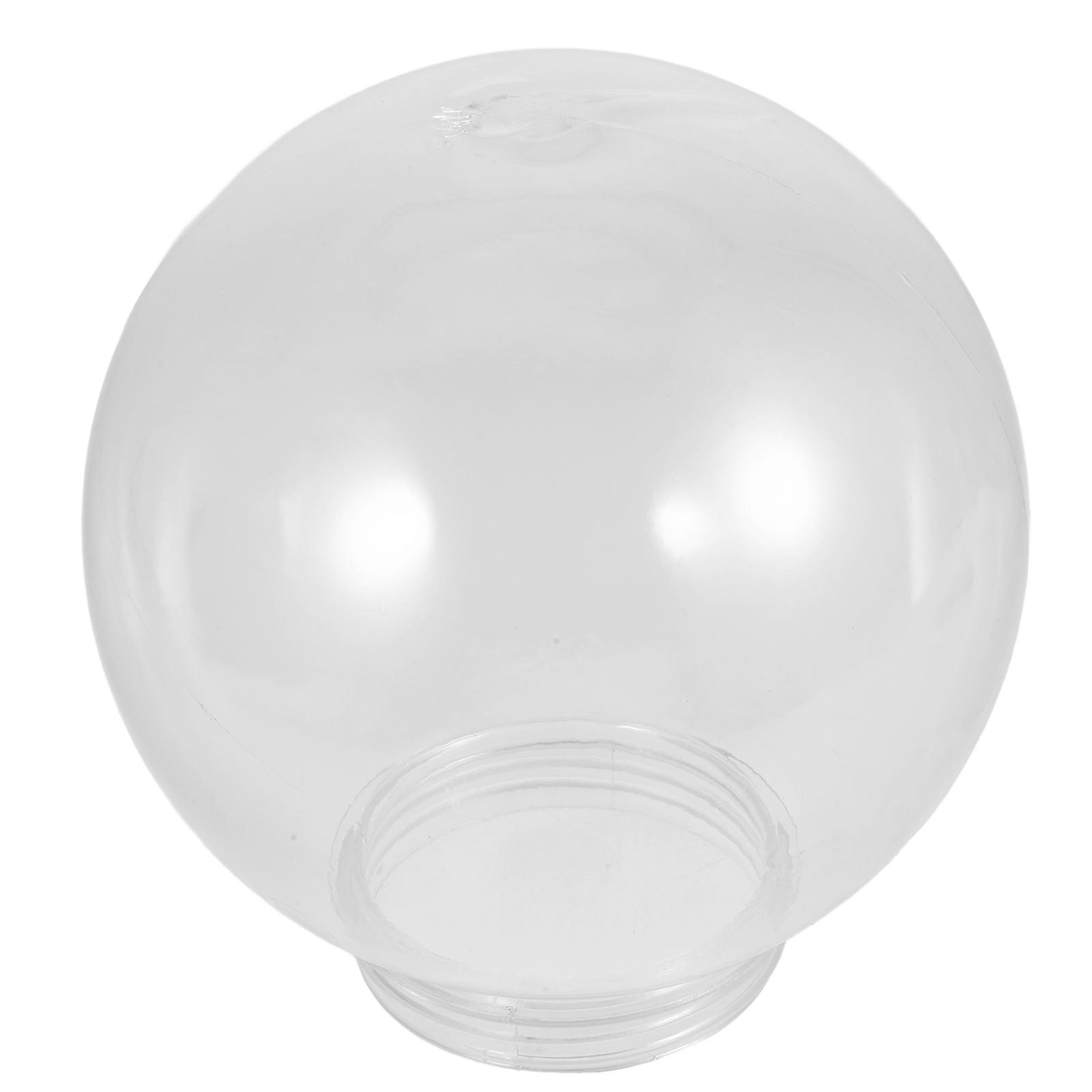 Transparent Globe Lampshade Acrylic Ball Lamp Shade for Lighting