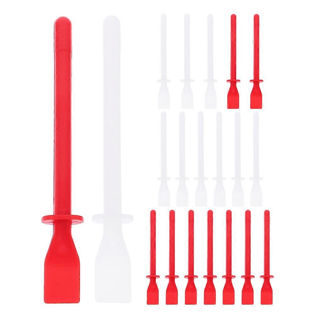 Assorted Color Oil Painting Sticks for Glue Use 20Pcs Durable Spreaders