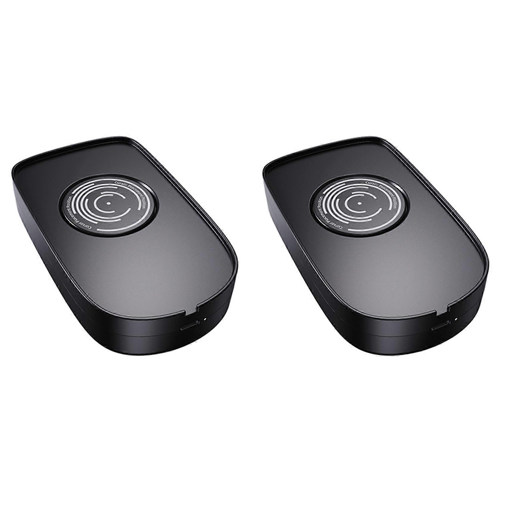 2X Mouse Jiggler USB Mouse Mover Mouse Movement Simulator with ON/OFF Switch for Computer Awakening, Keeps PC Active