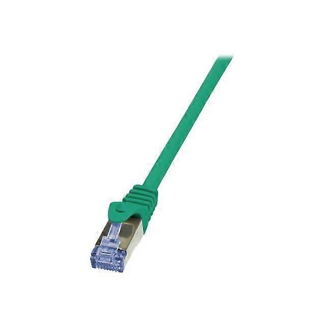 LOGILINK Patch Cable, Category 6, S/FTP, 1.0 m, Green