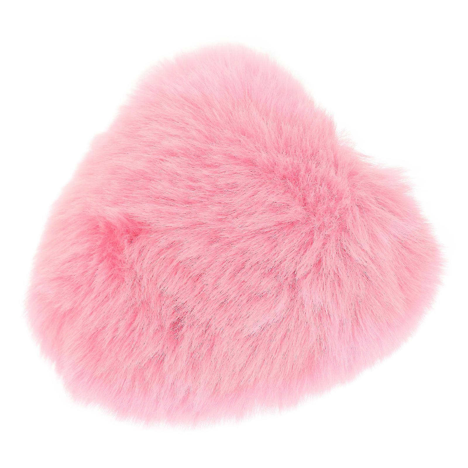 Plush Microphone Cover for Protection with Thickened Design Pink