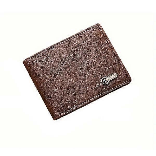 Smooth wallet for men - Brown Brown