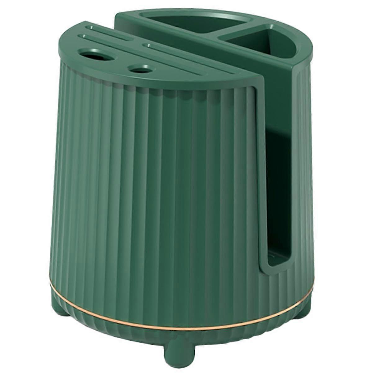 360° Rotating Kitchen Utensil Holder with Chopstick Storage, Detachable Easy Clean Organizer