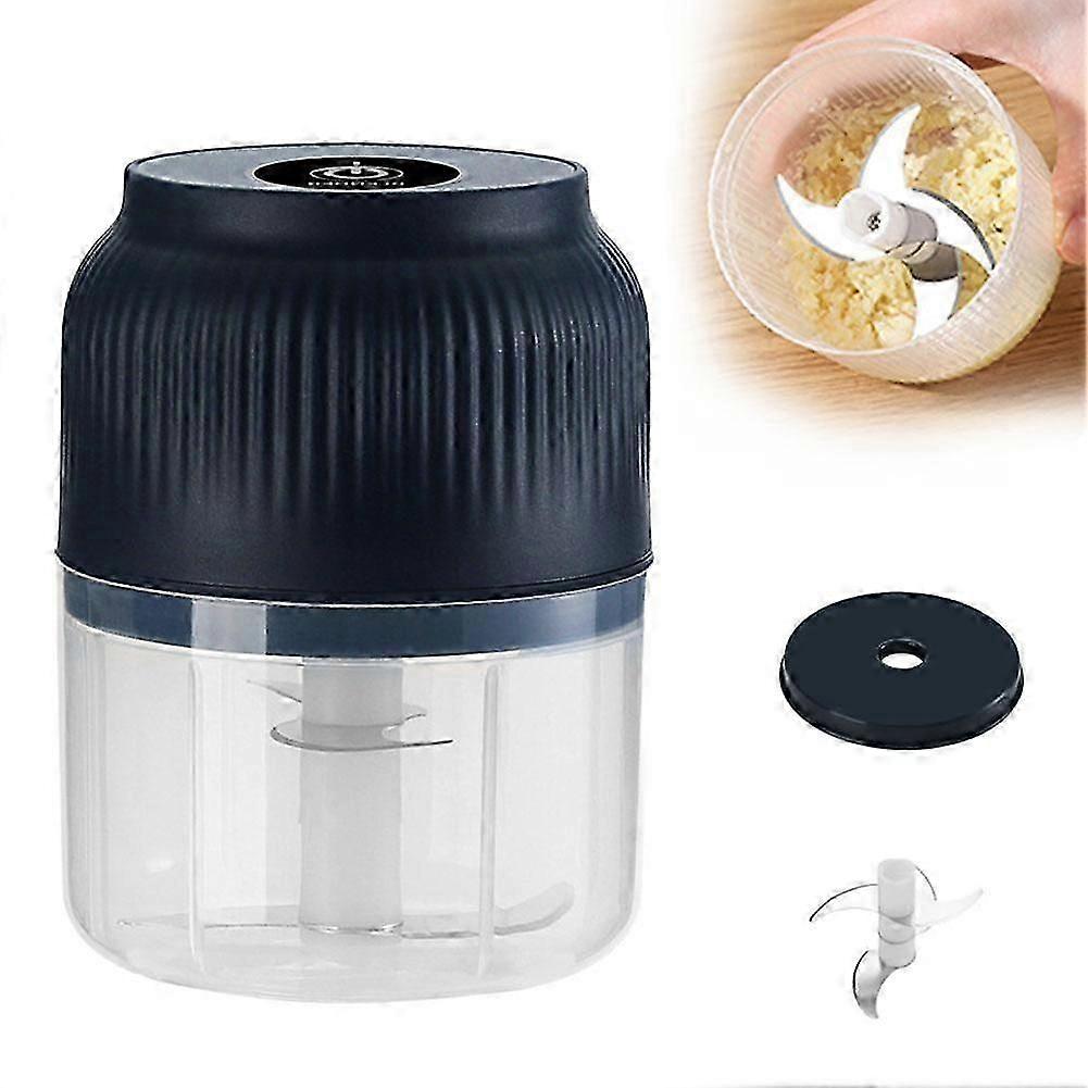 Portable Lightweight Electric Garlic Masher Efficient Labor-Saving Rechargeable