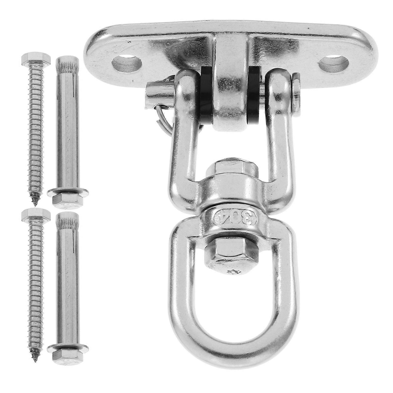 Swing Hardware Heavy Duty Stainless Steel Rotating Hook for Hammock