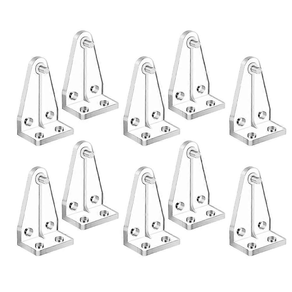 Transparent POM Blind Bracket Locator for Home Use and Easy to Install 10pcs