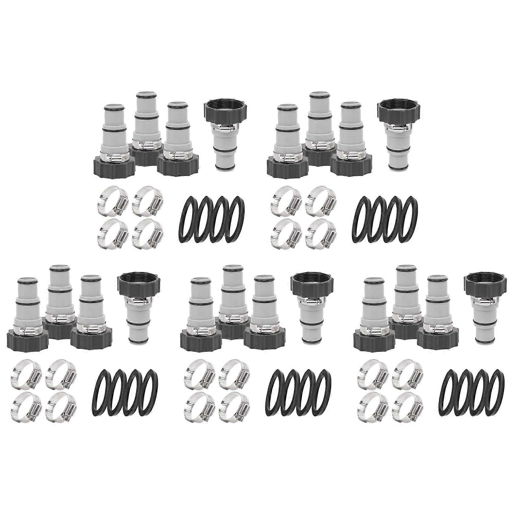 4Pack Pool Hose Adapter,Type A Pool Hose Connector