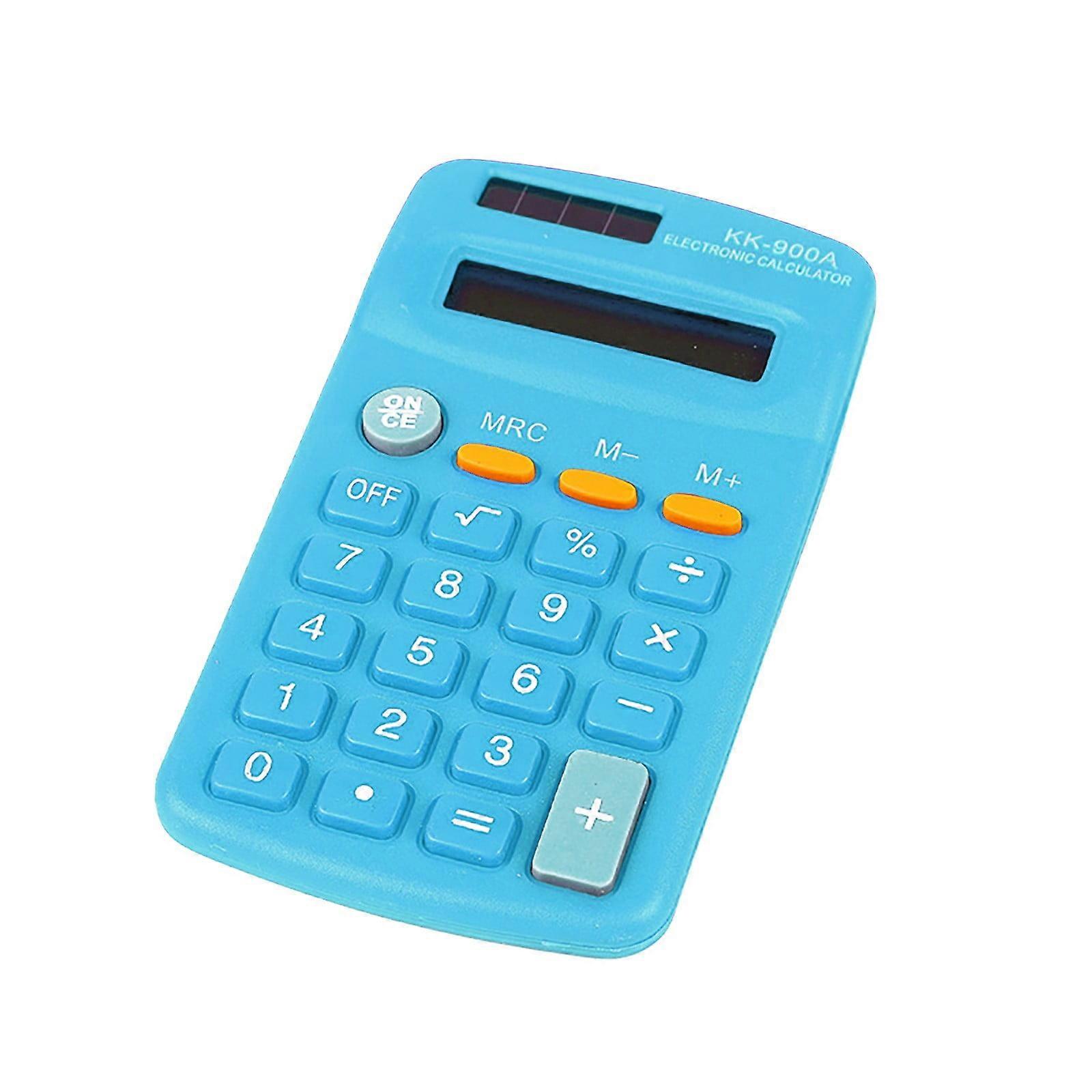 Calculator, Basic Small Battery Operated, Large Display Four Function, Auto Powered Handheld Calculator