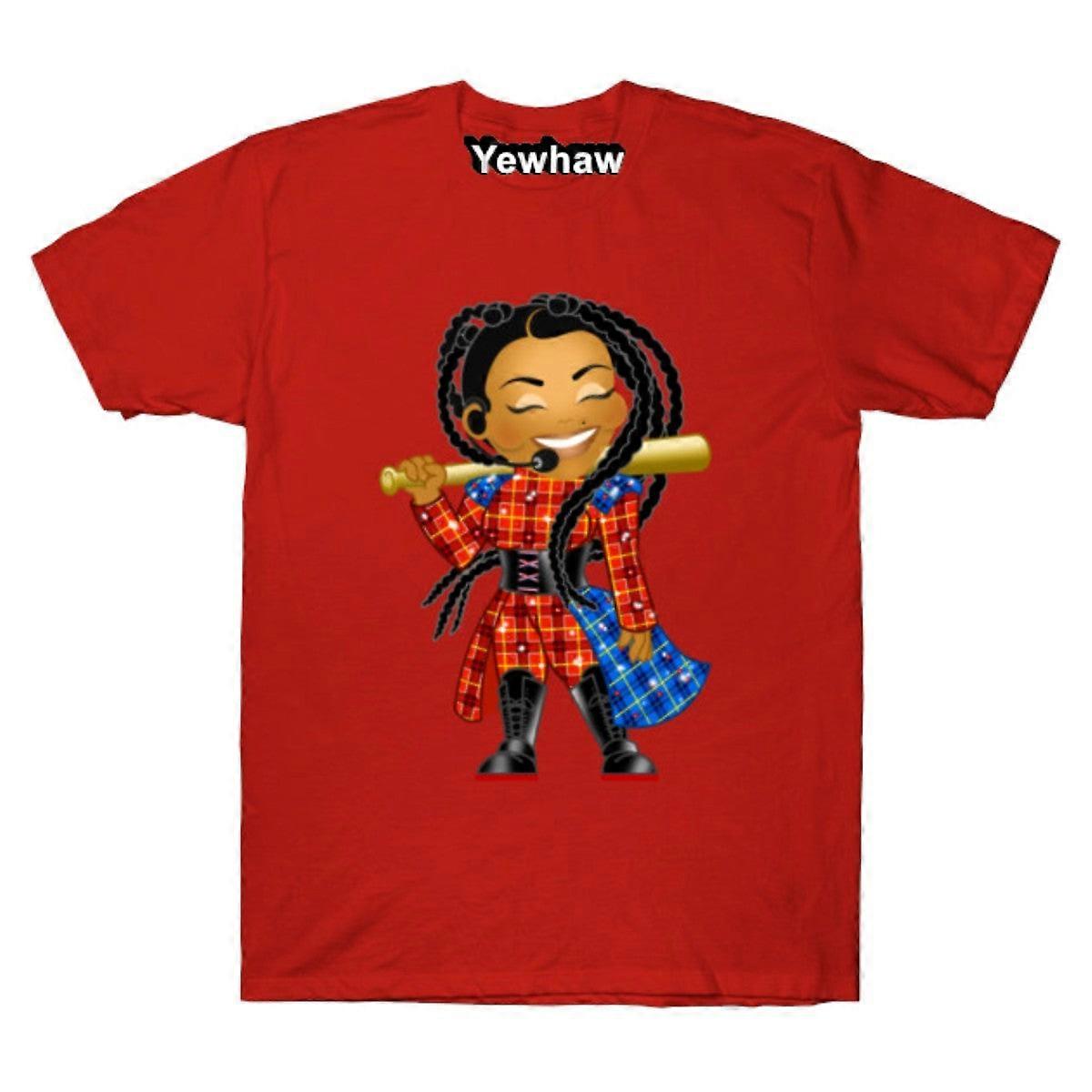 Jj Plaid T-shirt Janet Jackson Tee