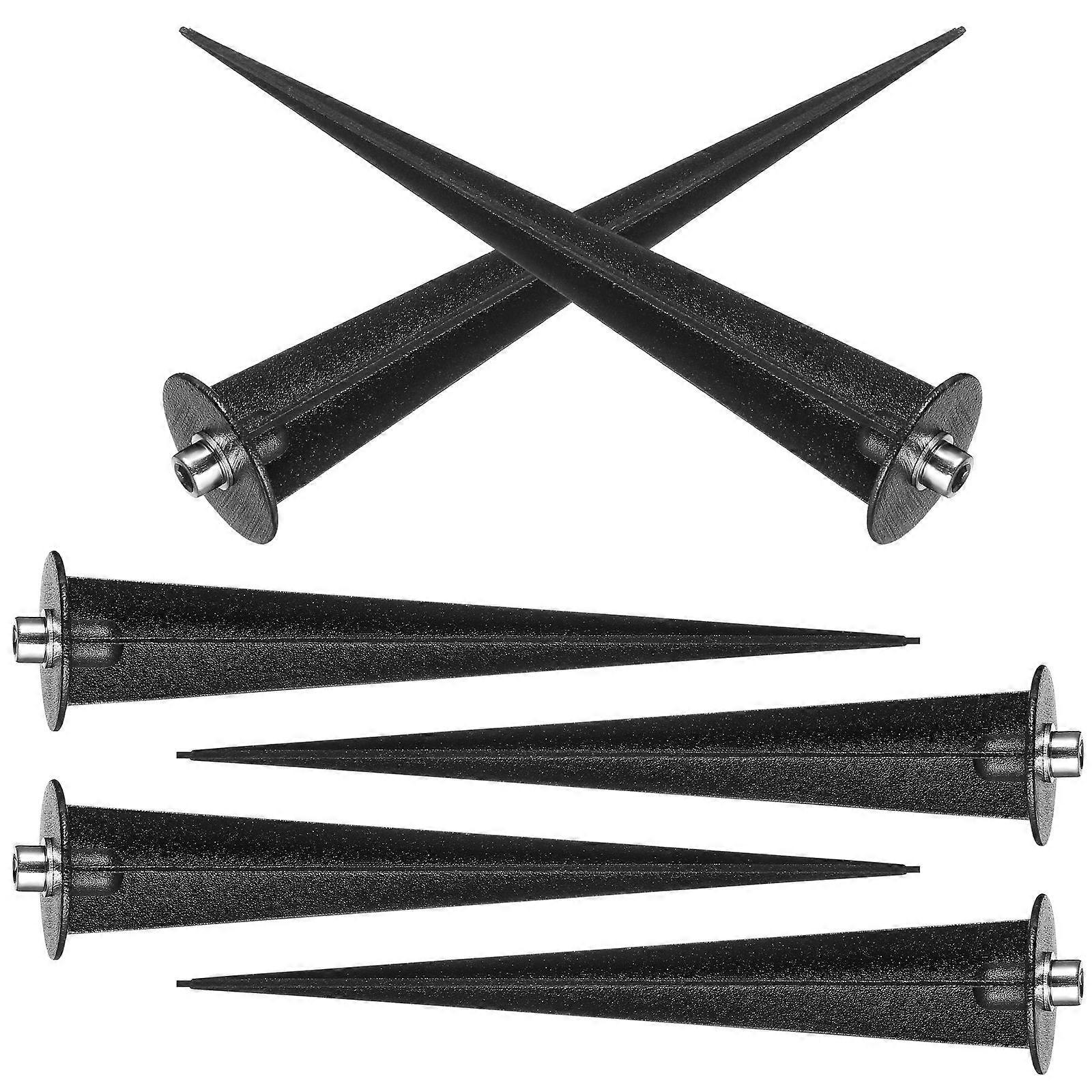 Plastic Solar Light Stakes Replacement for Outdoor Flood Lights 12Pcs