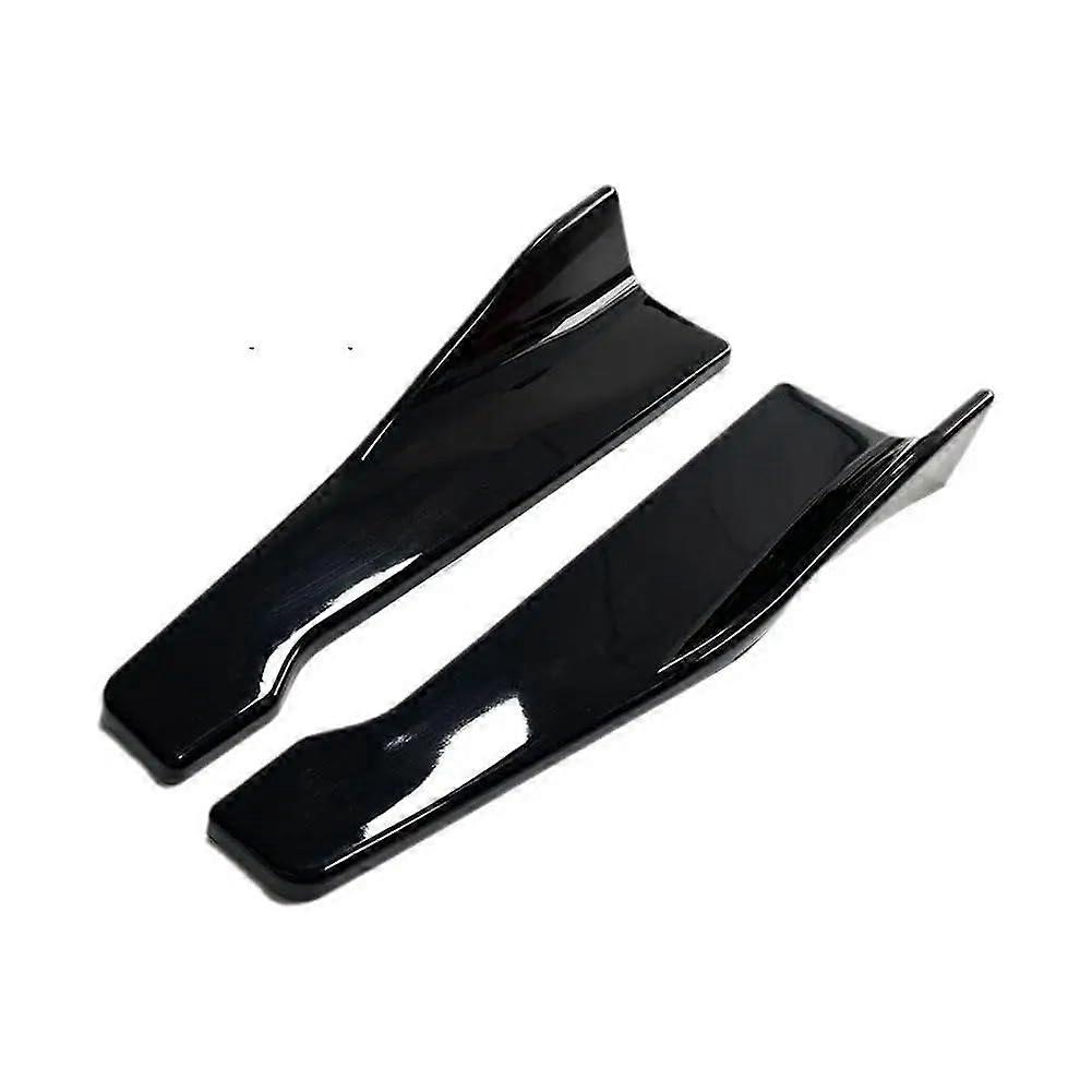 Front Bumper Lip Spoiler 48CM Universal Splitter Diffuser Improves Stability and Downforce for BMW