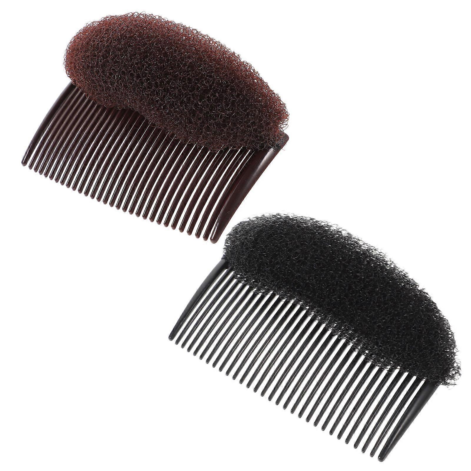 Volume Inserts Hair Comb Plastic Hair Pad Head Shape Modification Everyday Use 4Pcs