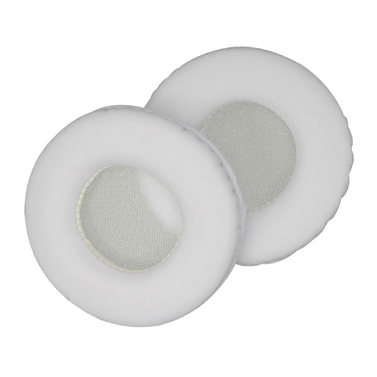 Headset Earpads Replacement for Headset 2Pcs White Sponge Cushions