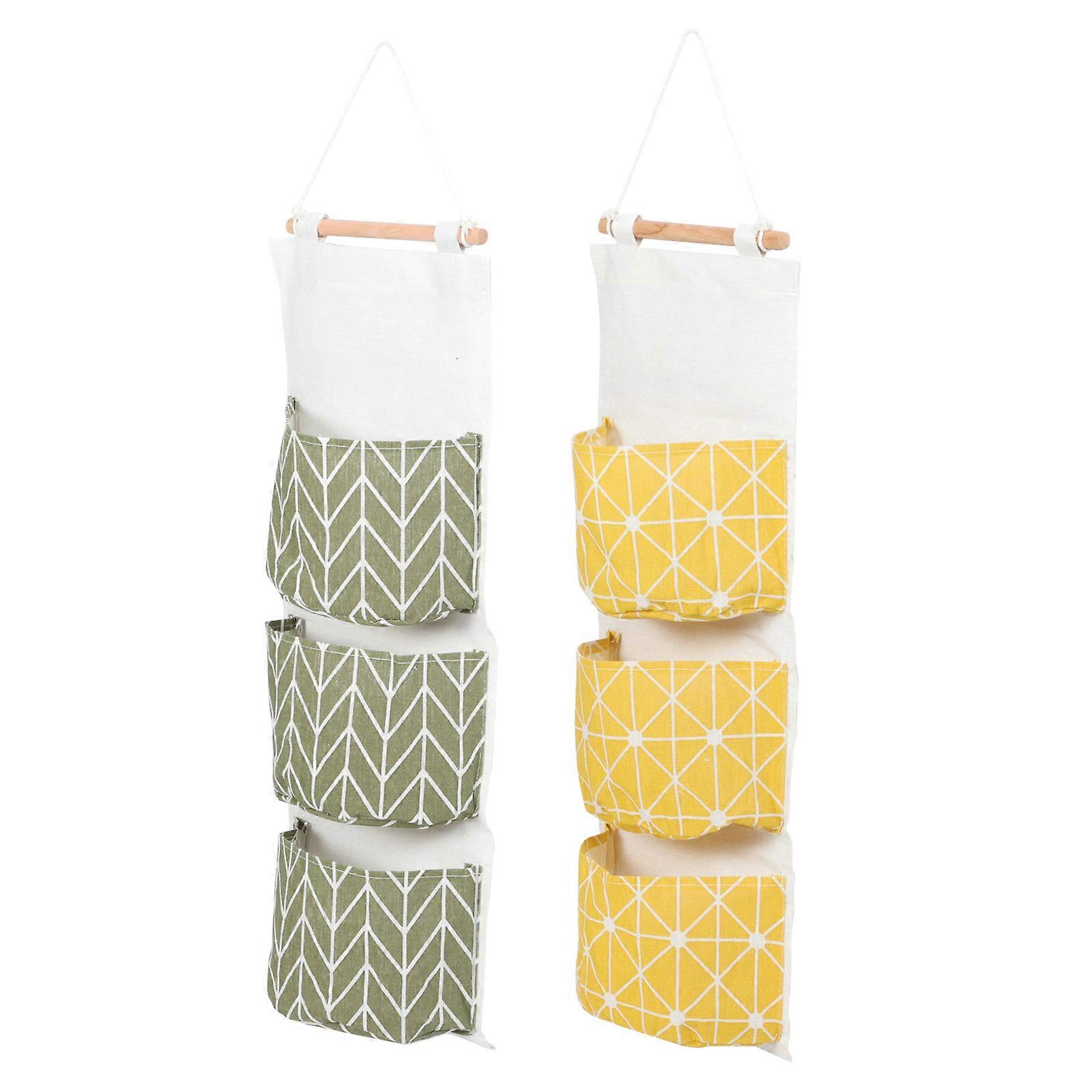 Household Pocket Pouches for Organizing Use 8Pcs Multi-Function Storage Pouches