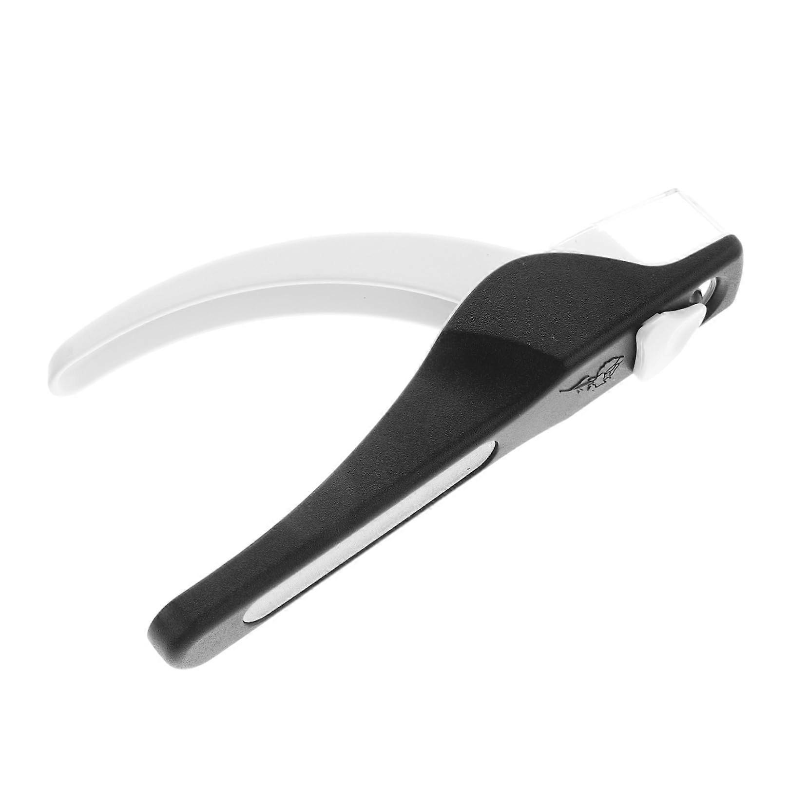 Ergonomic UShaped Nail Tip Cutter with NonSlip Handle for Acrylic Extensions and False Nails