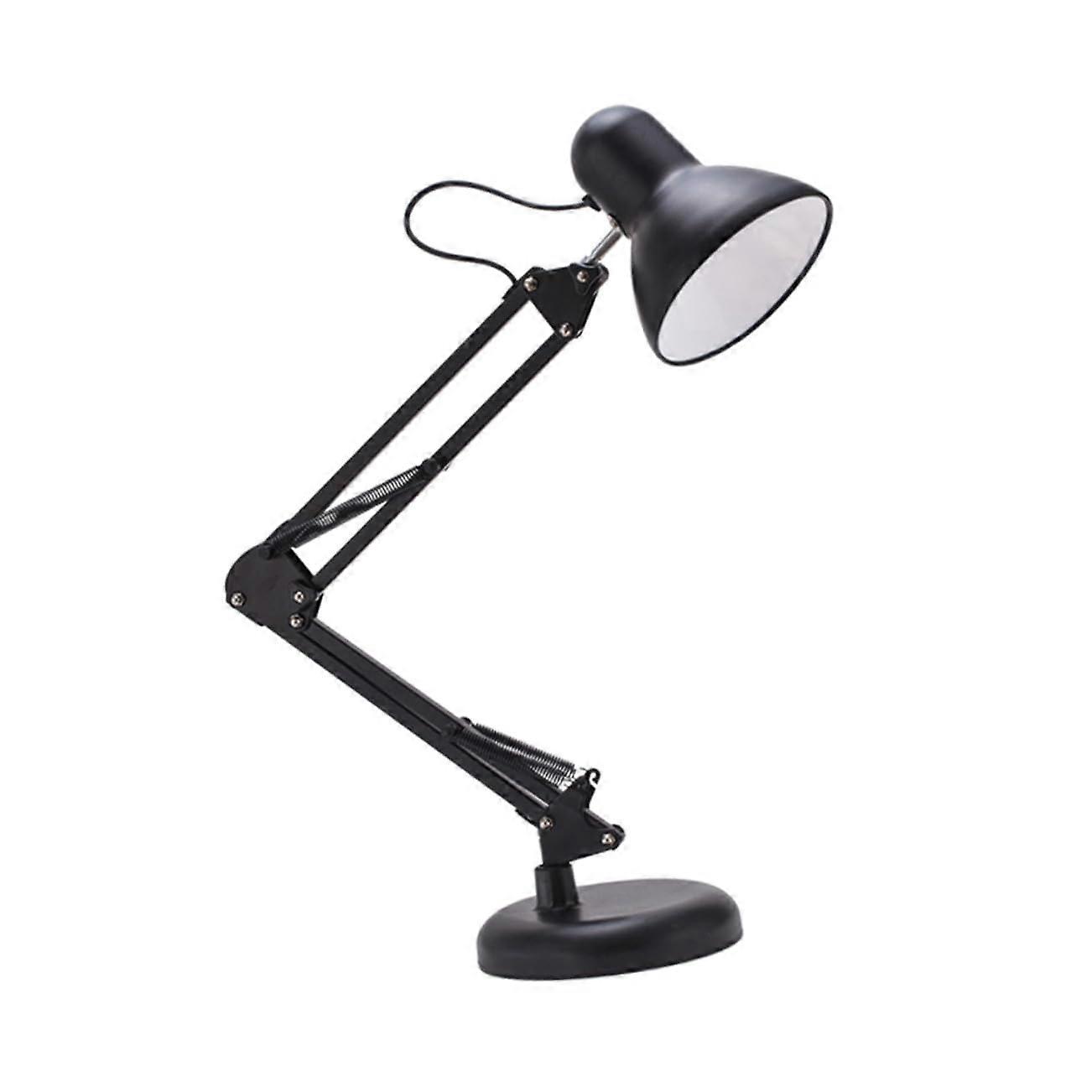 LED Desk Lamp Dimmable EyeCaring Light Foldable Long Arm USB Powered Rustproof Metal for Office Study