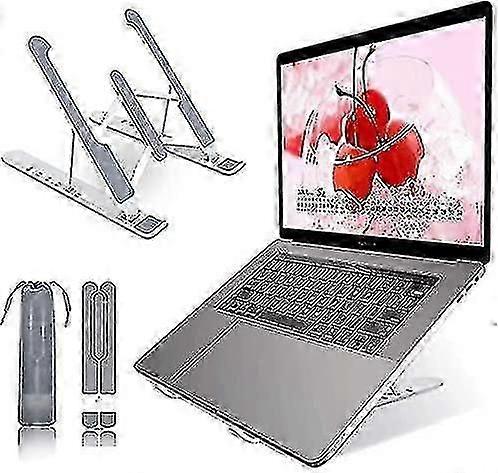 VersionTech Foldable Adjustable Laptop Stand, 6-Level Angle Desktop Holder