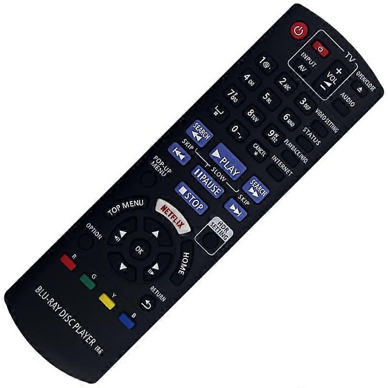 N2QAYB001157 DVD Remote Control Replacement for Panasonic DMPUB300 DMPUB400