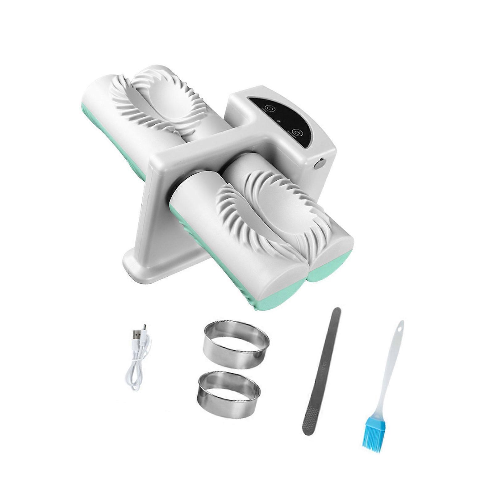 Automatic Electric Dumpling Press Maker Machine Electric Dumpling Machine Easy to Operate,for Home Kitchen Pastry Making Multicolor