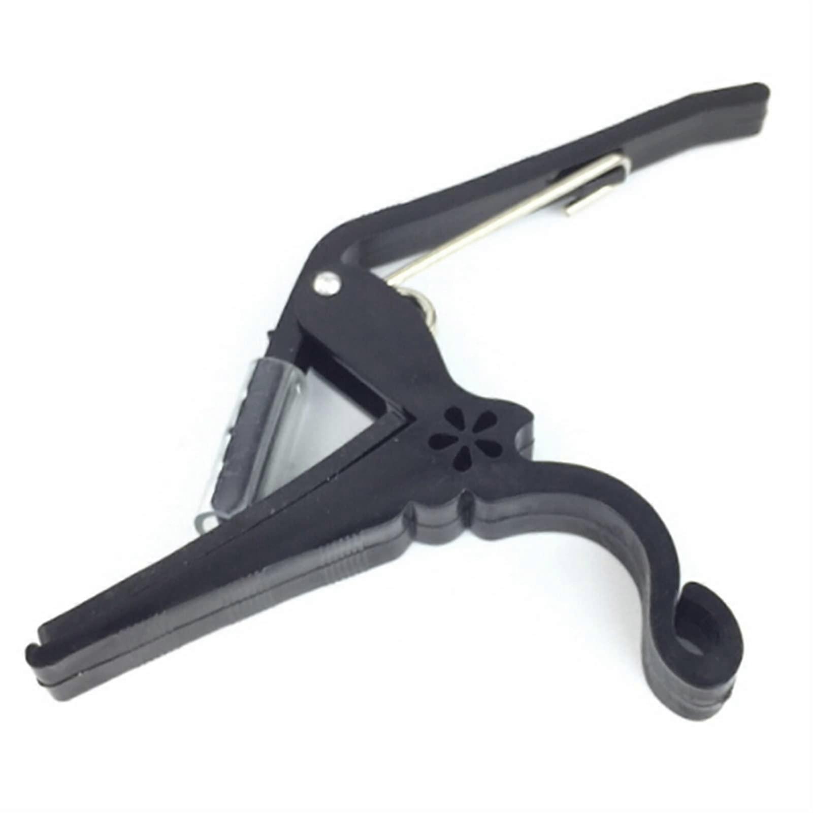 Guitar Capo Clipon Quick Change Trigger for Acoustic and Electric with Secure Even Clamping