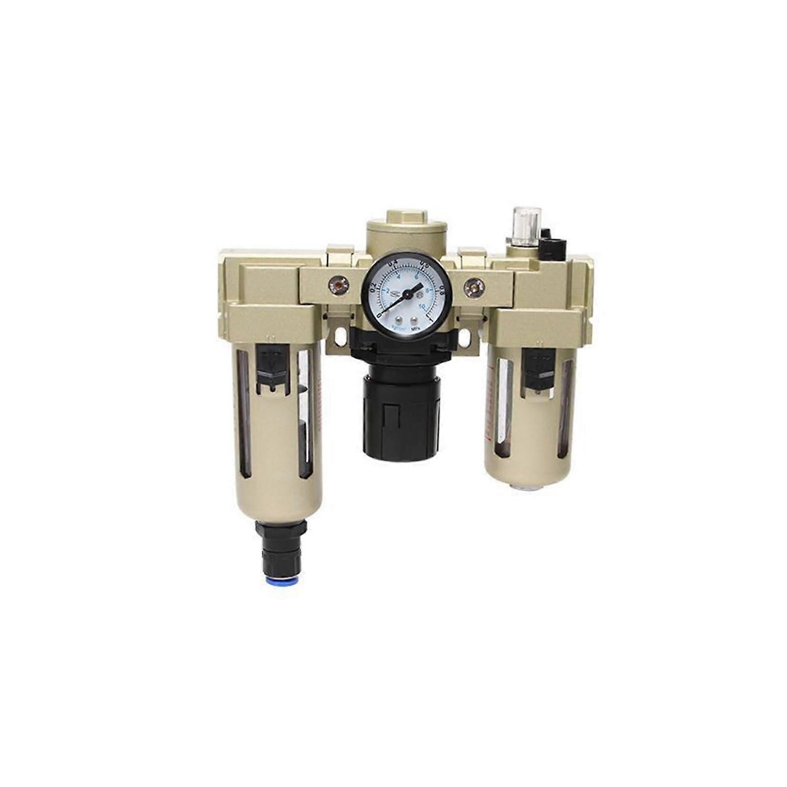 Air Compressor Filter Regulator with Automatic Drain, Triple Oil Water Separator AC300002