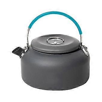 Chaleira portátil de aço inoxidável de 800 ml para camping, atividades ao ar livre e bushcraft, chaleira leve para preparar chá.