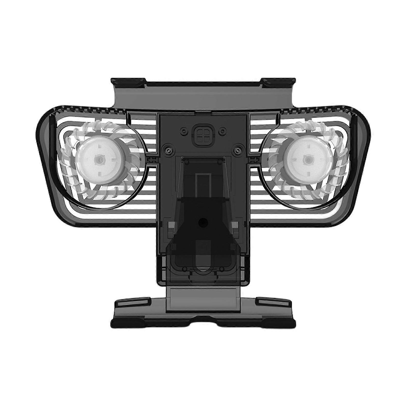 3 Speed Adjustable Cooling Fan with Bracket LED Light for NS Console Quiet Coolers Stand Quick Setup Gaming Accessory Multicolor