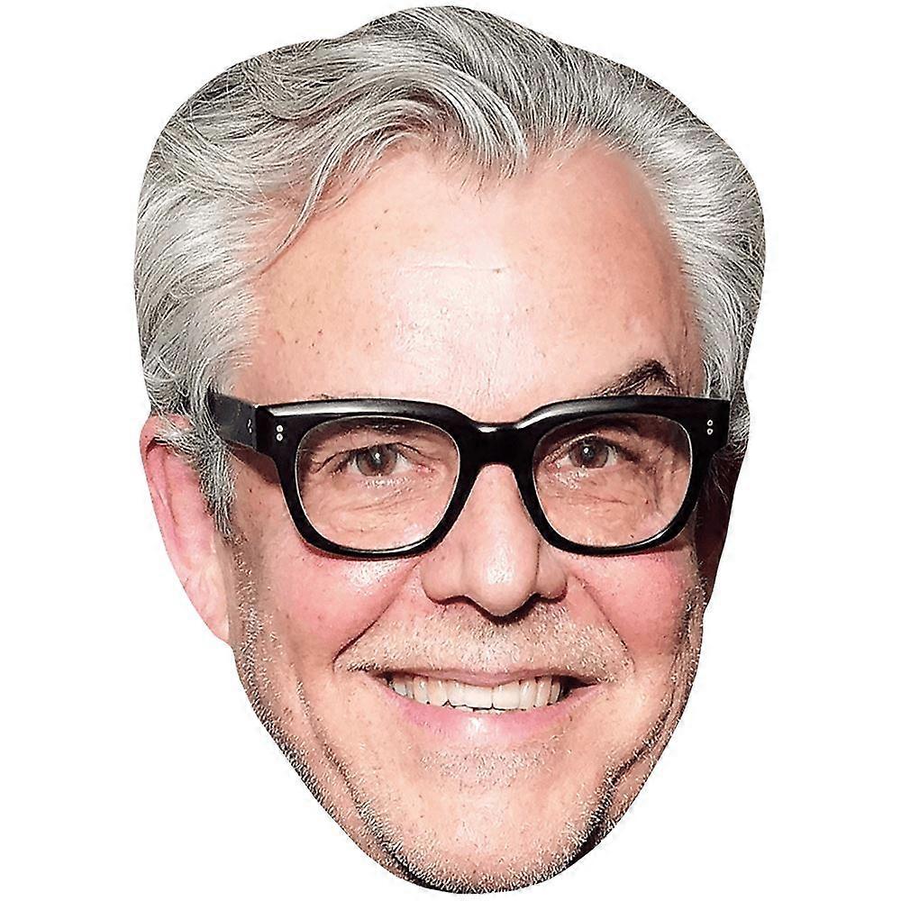 Danny Huston (Glasses) Big Head. Larger than life mask.